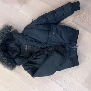 Pajar Puffer Jacket with Faux Fur Hood